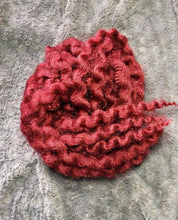 Load image into Gallery viewer, SALE - Burgundy Red Chunky Wave Bobble HairPiece
