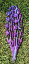 Load image into Gallery viewer, Purple &amp; Blue Clip-in Braids
