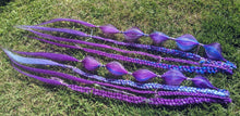 Load image into Gallery viewer, Purple &amp; Blue Clip-in Braids
