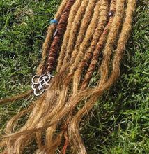 Load image into Gallery viewer, Auburn Orange  Single Ended Synthetic Dreadlocks
